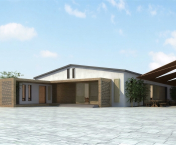 Modern Building Appearance-ID:966397054