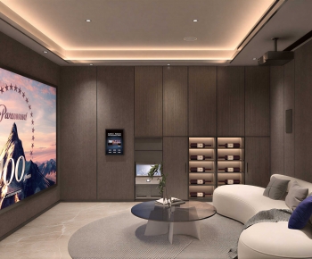 Modern Audiovisual Room-ID:442349922