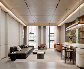 Modern A Living Room-ID:412498005