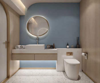 Modern Bathroom Cabinet-ID:589746001