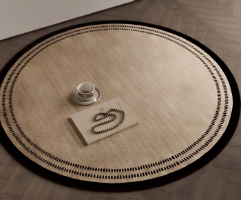 Modern Circular Carpet-ID:324579002