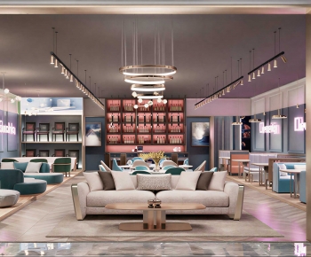 Modern Exhibition Hall-ID:754319915