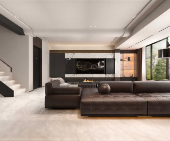 Modern A Living Room-ID:749102129