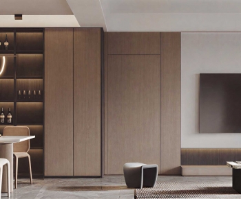 Modern A Living Room-ID:468914033