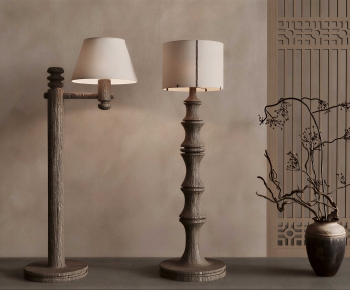 Wabi-sabi Style Floor Lamp-ID:866350891