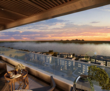Modern Balcony-ID:270025973