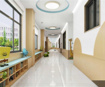 Modern Children's Kindergarten-ID:799459937
