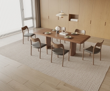 Modern Dining Table And Chairs-ID:231776958