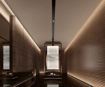 New Chinese Style Office Reception Desk-ID:542292122