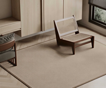 Wabi-sabi Style Lounge Chair-ID:501292945