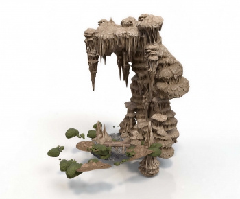 Modern Rockery Waterscape-ID:248791937