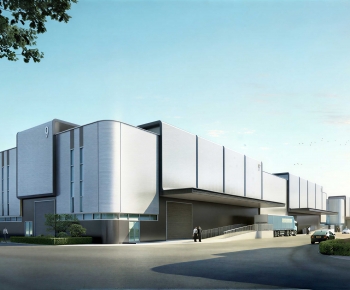 Modern Building Appearance-ID:293811082
