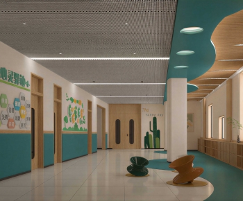 Modern Children's Kindergarten-ID:648799908