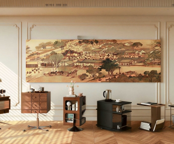 New Chinese Style A Living Room-ID:232003932
