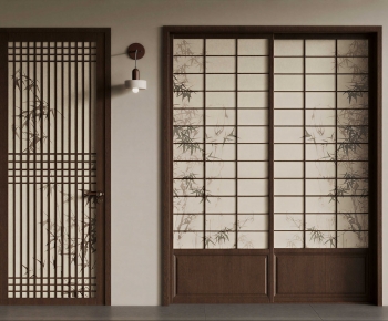 New Chinese Style Sliding Door-ID:767719784