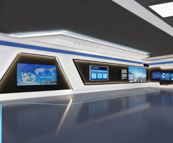 Modern Exhibition Hall-ID:881311899