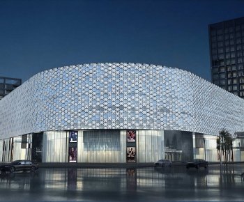 Modern Building Appearance-ID:232223035