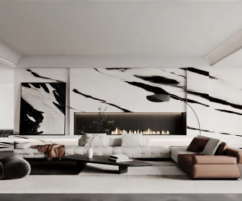 Modern A Living Room-ID:235321042