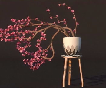 Modern Potted Green Plant-ID:231574066