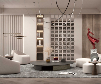 Modern A Living Room-ID:985274087