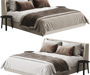 Modern Double Bed-ID:913018947