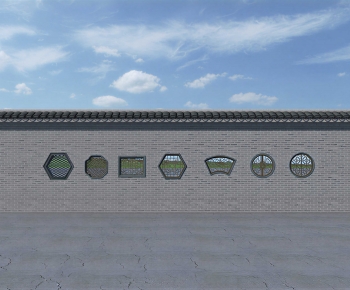 New Chinese Style Landscape Wall-ID:325338845