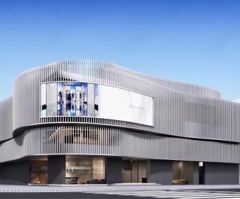 Modern Building Appearance-ID:447874074