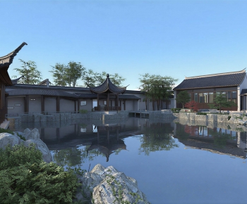 Chinese Style Courtyard/landscape-ID:991354942