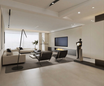 Modern A Living Room-ID:452099085