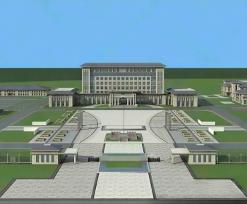 Modern School Building-ID:260317099