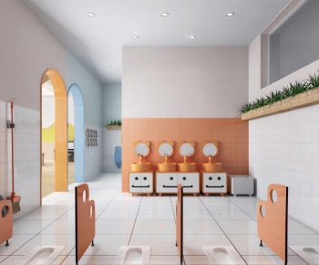 Modern Children's Restroom-ID:798350101
