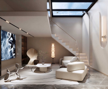 Modern A Living Room-ID:204607961