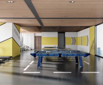 Modern Staff Recreation Room-ID:620116008
