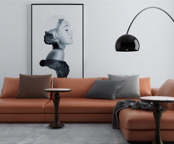 Modern Three-seat Sofa-ID:142148972