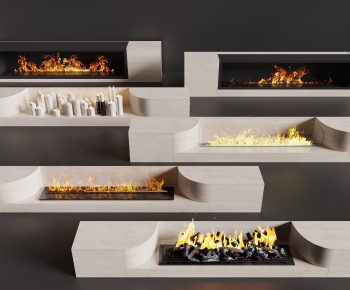 Modern Electronic Fireplace-ID:980777986