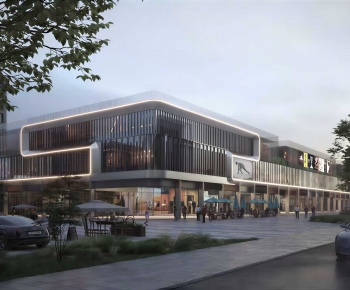 Modern Commercial Street-ID:326880939