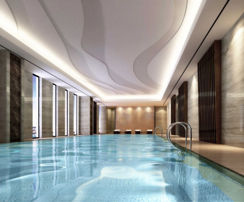 Modern Swimming Pool-ID:697863105