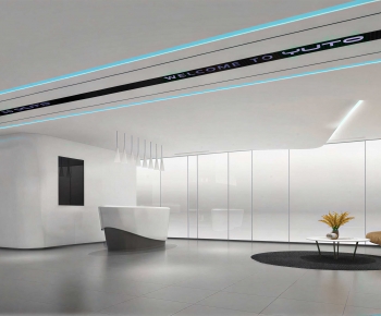 Modern Office Reception Desk-ID:292720084
