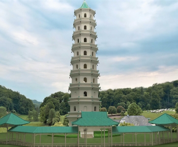 Chinese Style Tower-ID:614362007