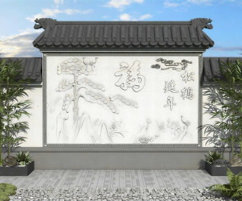 Chinese Style Landscape Wall-ID:434704072