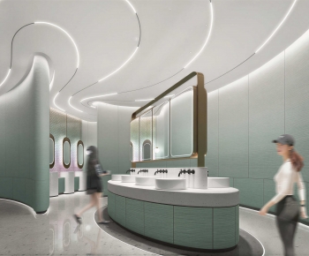 Modern Public Toilet-ID:218060972