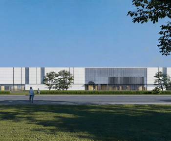 Modern Building Appearance-ID:977096081