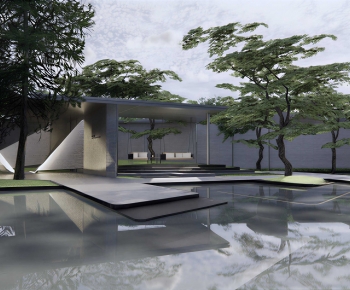 Modern Courtyard/landscape-ID:754787927