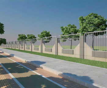 Modern Fence-ID:462076902