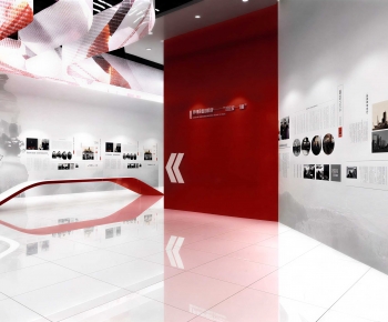 Modern Exhibition Hall-ID:416352038