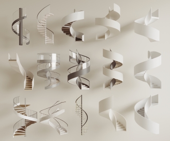 Modern Rotating Staircase-ID:953648093