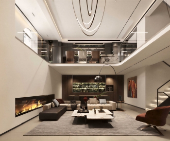 Modern A Living Room-ID:999994998