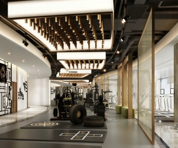 Industrial Style Gym-ID:496597054