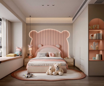 Modern Girl's Room Daughter's Room-ID:665650445