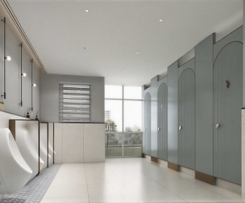 Modern Public Toilet-ID:504345895